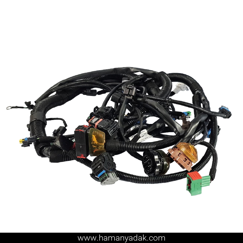 دسته سیم موتور پژو پارس TU5 پدال گاز مکانیکی (کد YG20241906) برند دناکو