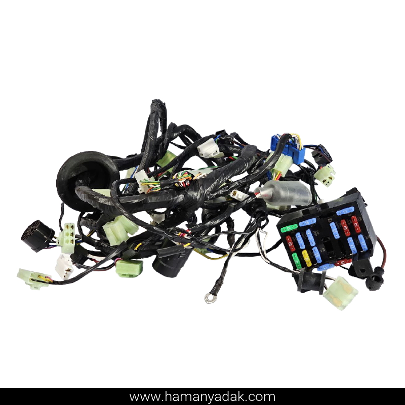 دسته سیم موتور پراید کاربراتور (کد KK12T67010) برند دناکو