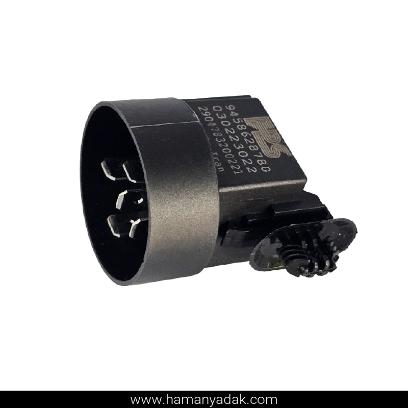 رله فن پژو گرد کلاه دار برند EPS