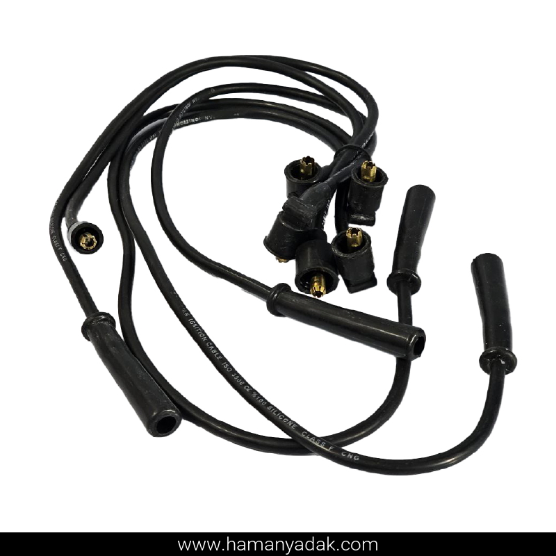 وایر شمع پاترول 4 سیلندر سر سیم برنجی برند قدر قطعه
