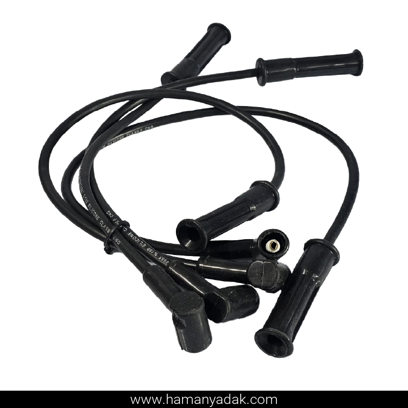 وایر شمع پراید ساژم سر سیم برنجی برند قدر قطعه