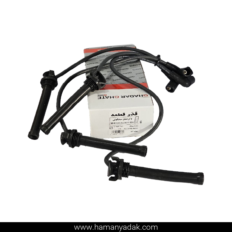 وایر شمع MVM 550 - 530 - 315 - X33 سر سیم برنجی برند قدر قطعه