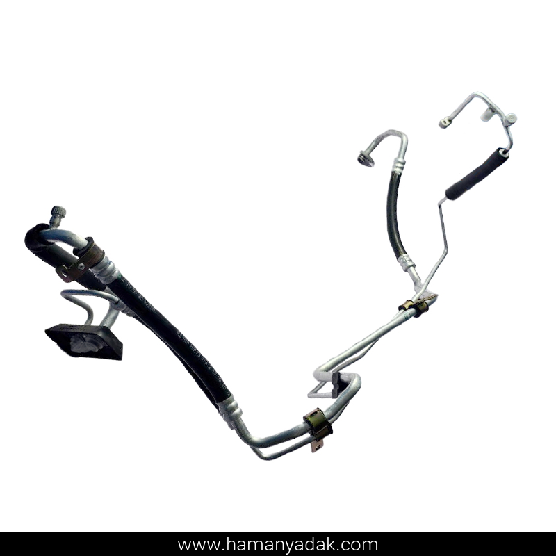 شیلنگ کولر دوقلو پژو 206 تیپ 2 و 5 مدل 88 تا 94 (کد SH22) برند والافن