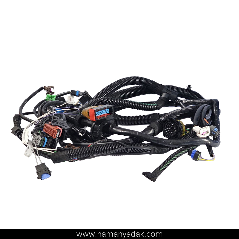 دسته سیم موتور پژو 405 و پارس و سمند بدون یونیت فن (کد YG20241600) برند دناکو