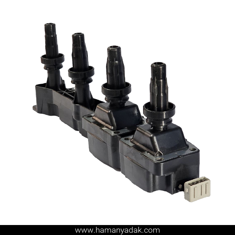 کویل پژو 206 تیپ 5 سوکت طوسی ساژم