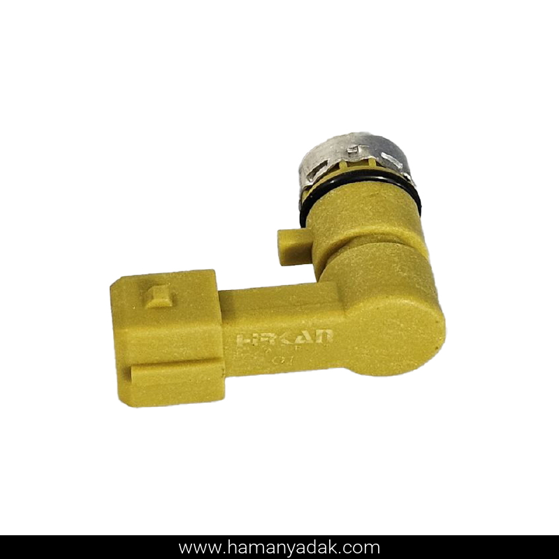 سنسور گرم کن دریچه گاز ساژم پژو 405 رنگ زرد برند هیرکان