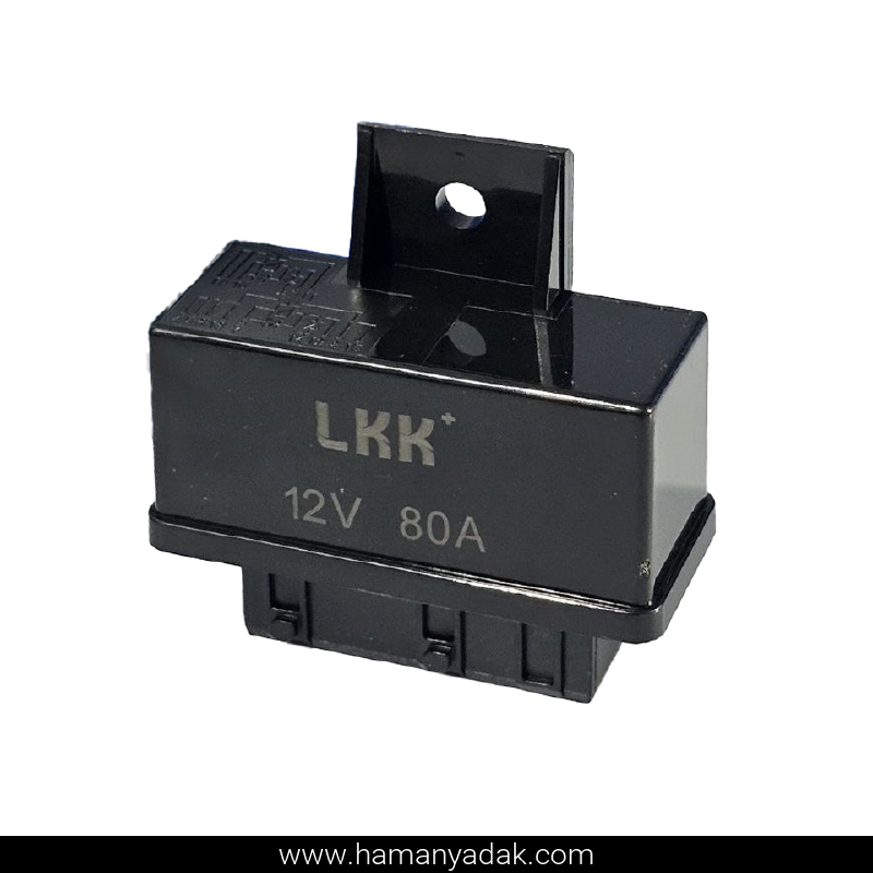 رله دوبل مشکی برند LKK