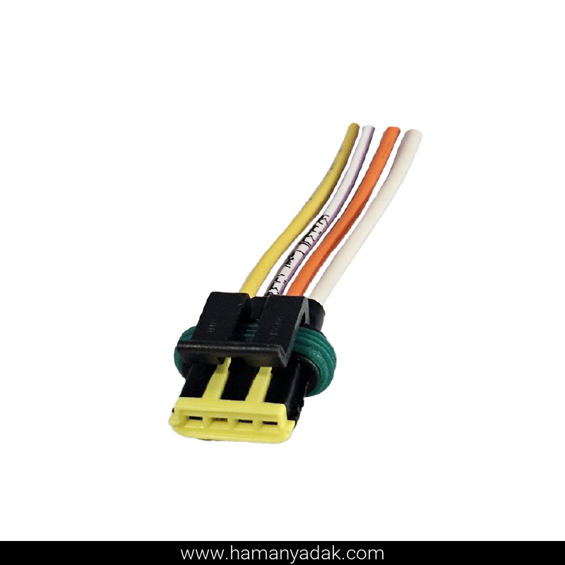 سوکت 4 فیش مپ گاز پژو 405 برند +BBZ