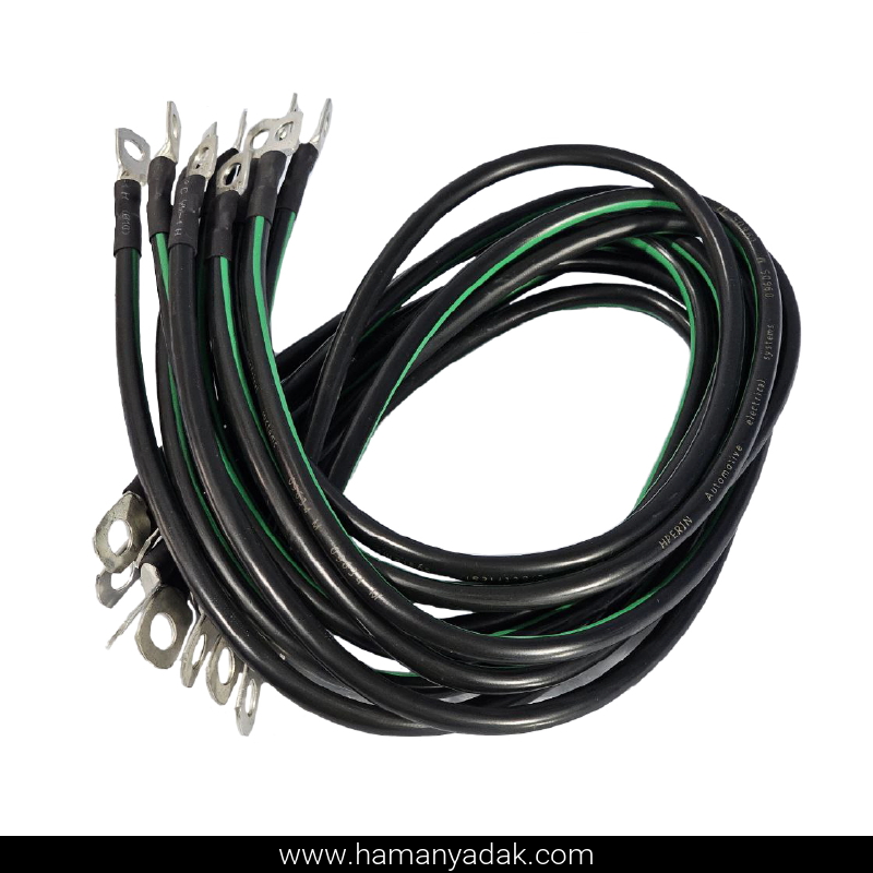 کابل تقویت اتصال بدنه 70 سانتی سایز 16 برند +BBZ