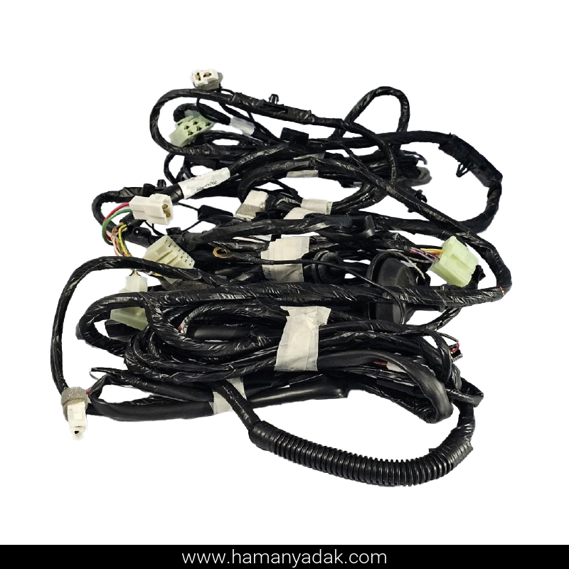 دسته سیم کابین پراید صبا 4 فیش (کد SM12D67050) برند دناکو