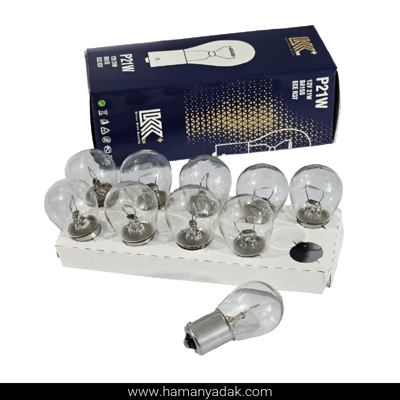 لامپ تک کنتاکت 12 ولت 21 وات برند LKK (بسته 10 عددی)