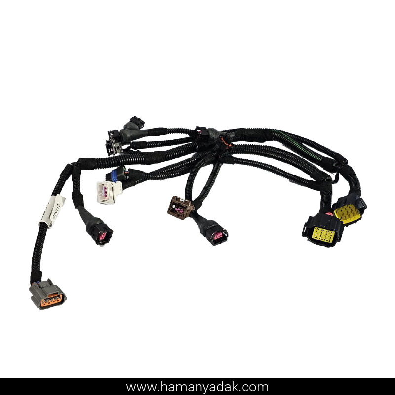 دسته سیم سوزن انژکتور (منیفولد) تیبا (کد TN030 - 18519) برند دناکو