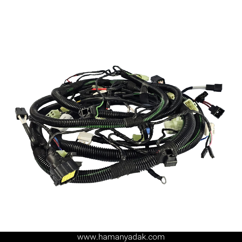 دسته سیم محفظه موتور نیسان یورو 4 (کد 24012NM004) برند دناکو