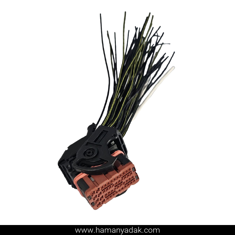 سوکت کامپیوتر (ECU) ساژم قهواه ای بزرگ برند دناکو