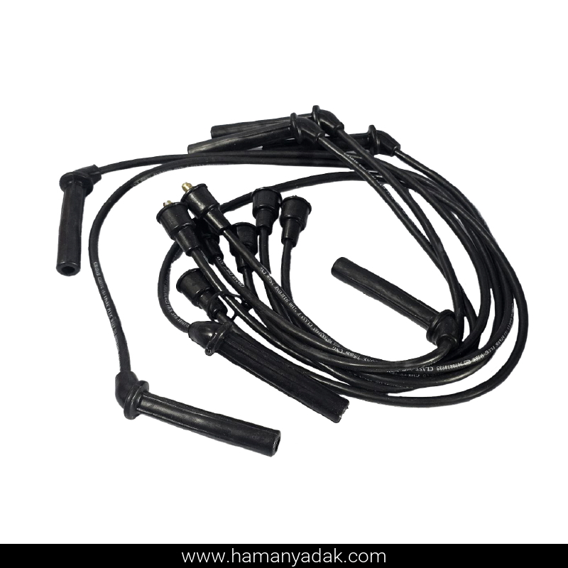 وایر شمع تویوتا کراون سر سیم برنجی برند قدر قطعه