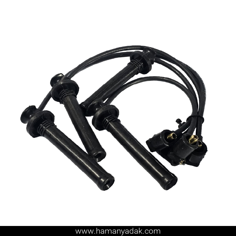 وایر شمع هیوندای i30 سر سیم برنجی برند قدر قطعه