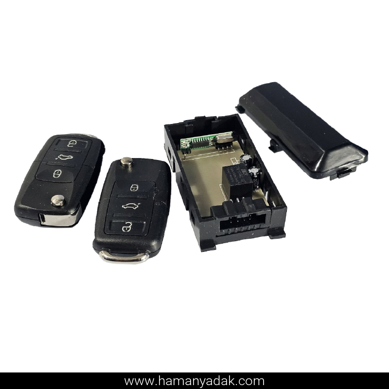 یونیت قفل مرکزی سمند با ریموت برند پایافراز