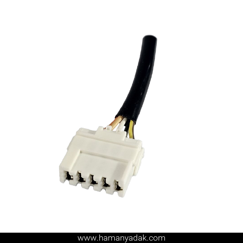 سوکت 5 فیش شیشه بالابر ساده پژو 405 برند +BBZ