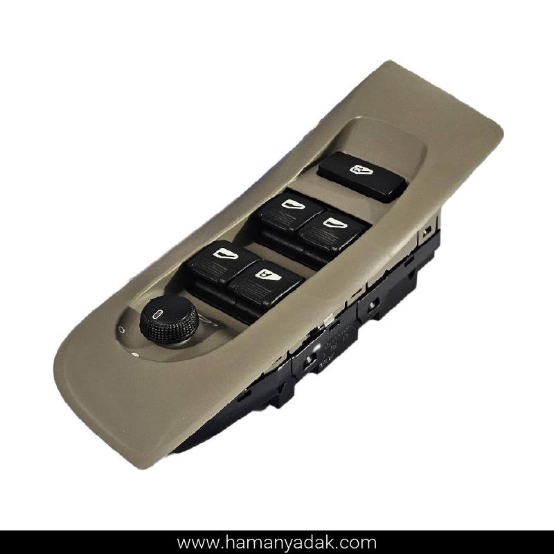 کلید شیشه بالابر جلو چپ سمند مولتی پلکس برند کروز