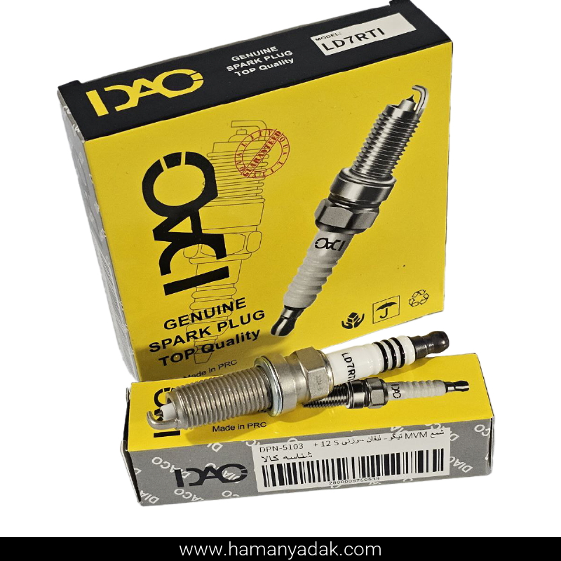 شمع سوزنی MVM و تیگو و لیفان برند دیاکو (بسته 4 عددی)