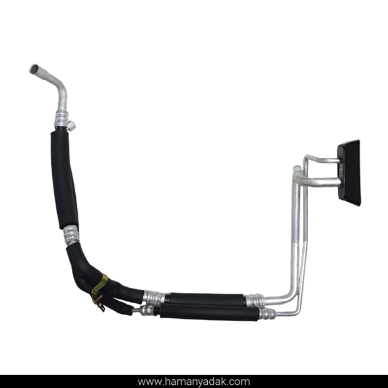 شیلنگ کولر دوقلو سمند EF7 قسمت عقب (کد SH70) برند والافن