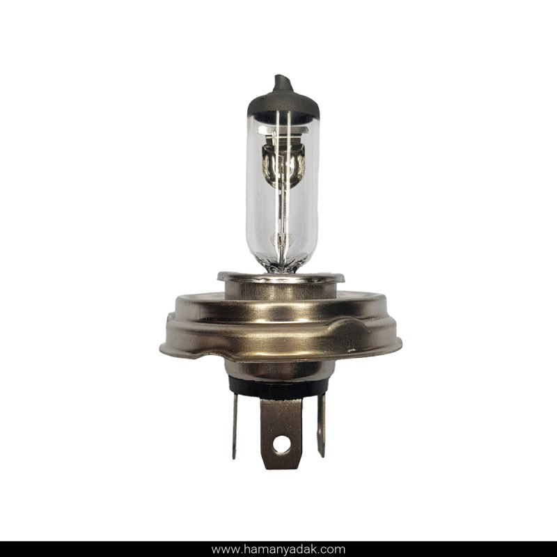 لامپ H4 سه خار گرد پیکانی 12 ولت 60/55 وات برند LKK