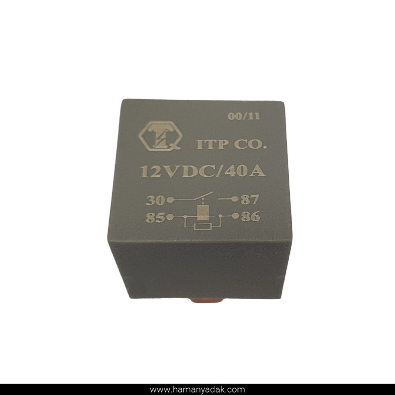 رله 4 فیش طوسی تیبا برند ایمن تک