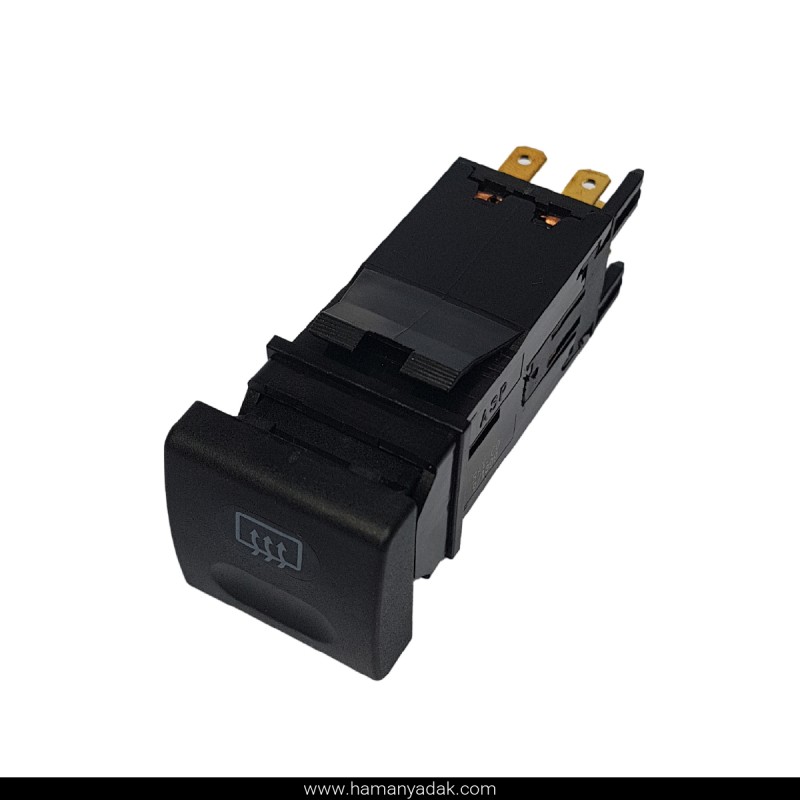 کلید گرم کن شیشه عقب و آینه سمند