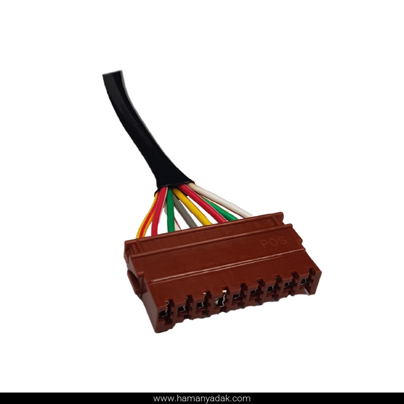 سوکت 9 فیش یونیت قفل مرکزی پژو و سمند برند +BBZ