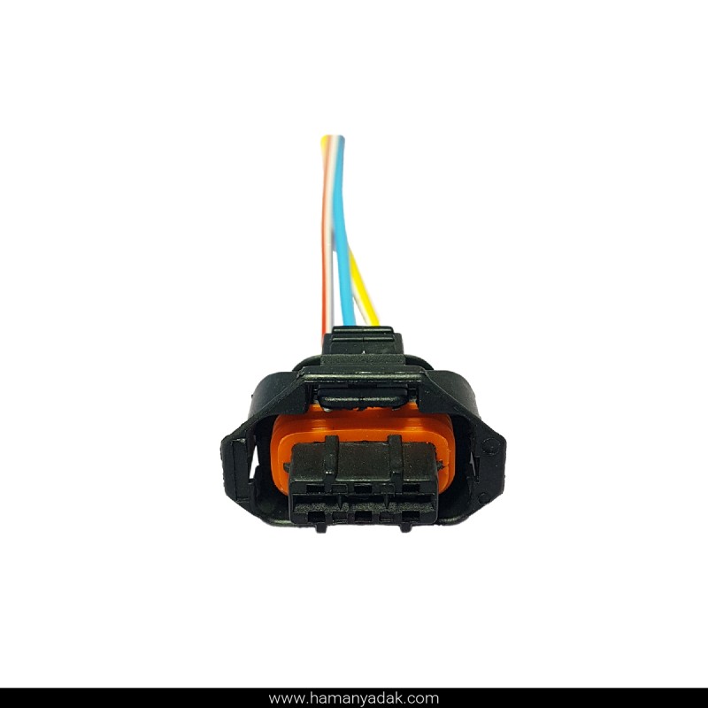 سوکت 3 فیش مپ سنسور پراید زیمنس برند +BBZ