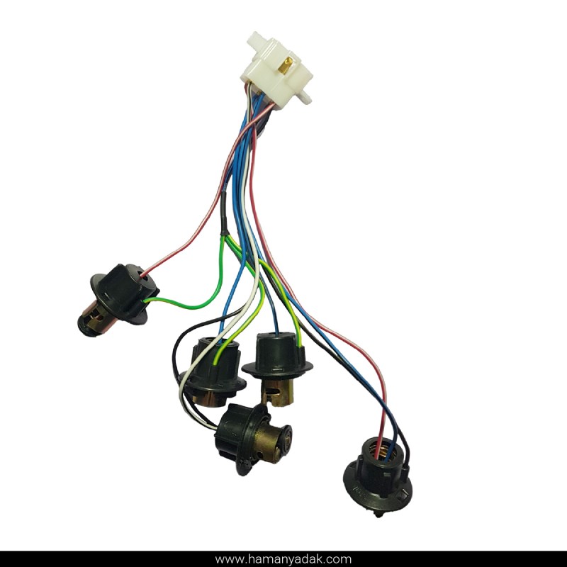 سوکت 5 تایی خطر پراید 131 برند +BBZ