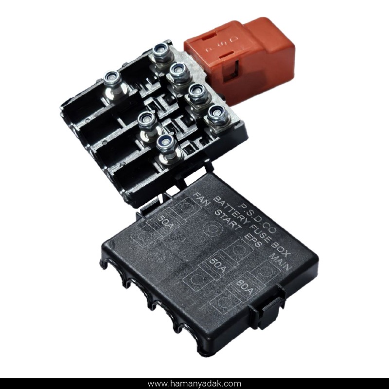 جعبه فیوز کامل سر باتری کوییک