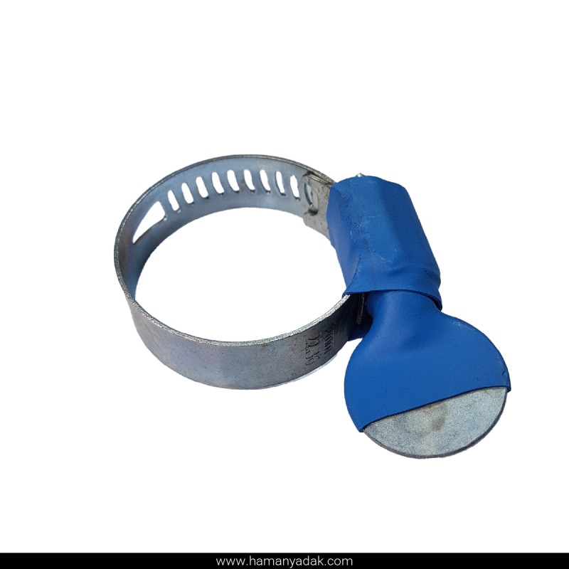 بست دستگیره دار شیلنگ سایز 36 × 22 آبی