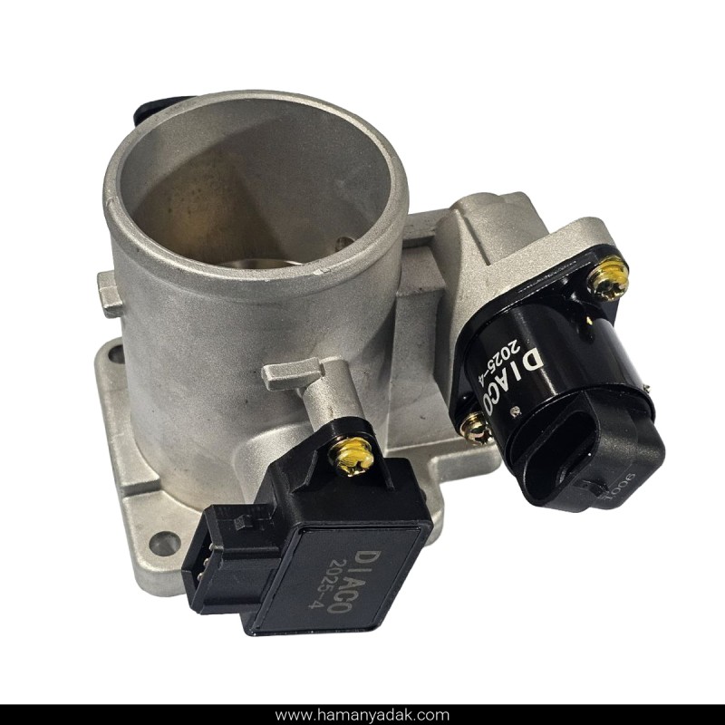 دریچه گاز کامل تیبا مدل قدیم برند دیاکو (کد 5125)