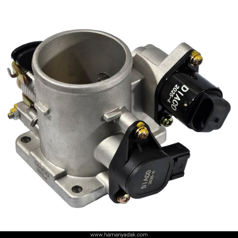 دریچه گاز کامل تیبا مدل جدید برند دیاکو (کد 5124)