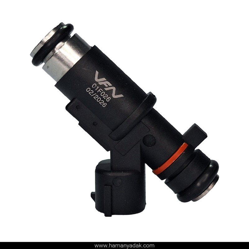سوزن انژکتور پژو 405 و پارس SLC اورینگ نارنجی 3 سوراخ برند والافن (کد 01F026)