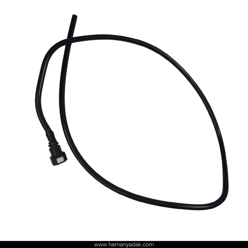 شیلنگ بخار بنزین سوکت دار بالای گلویی باک پژو 405 (یورو 4) برند تپش صنعت (کد 24940504)