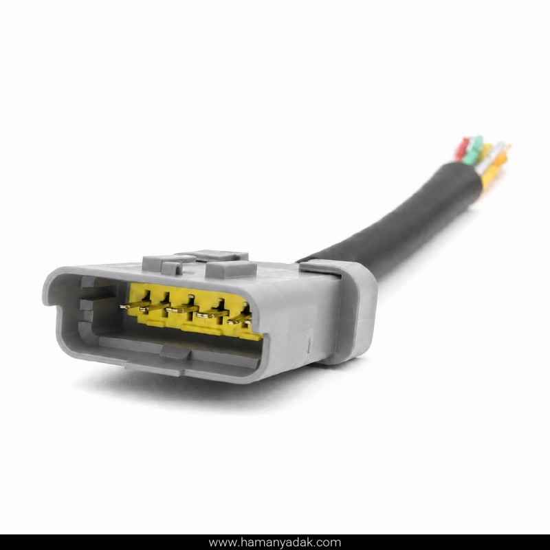 سوکت 6 فیش انژکتور سمند و H30 کراس برند +BBZ