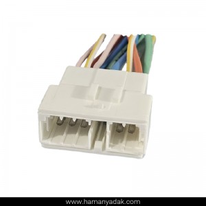 سوکت 11 فیش نری سفید زیر داشبورد پژو (بخاری) برند +BBZ