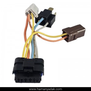 سوکت تبدیل چراغ سمند (قدیم به جدید) برند +BBZ