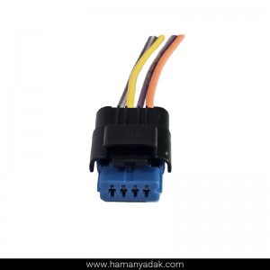 سوکت 4 فیش آبی ساکس 500 (SAX500) برند +BBZ