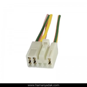 سوکت 6 فیش مادگی پمپ بنزین برند +BBZ