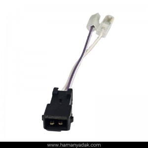 سوکت تبدیل بوق پژویی فیش به سوکت برند +BBZ