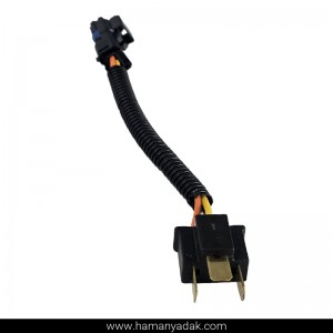 سوکت تبدیل چراغ پژو 206 نری برند +BBZ