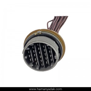 سوکت تخم مرغی طوسی بدون فلکه برند +BBZ