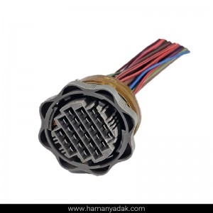 سوکت تخم مرغی طوسی فلکه دار برند +BBZ