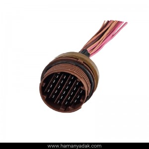 سوکت تخم مرغی قهوه ای بدون فلکه برند +BBZ