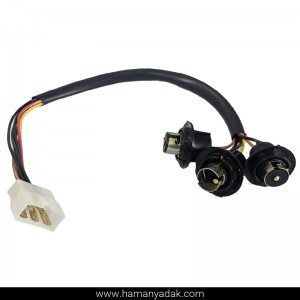 سوکت خطر عقب نیسان سیم بلند برند +BBZ