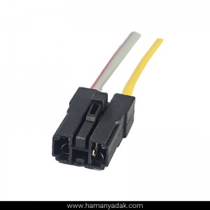 سوکت 2 فیش مادگی برق اصلی و سوئیچ پراید برند +BBZ