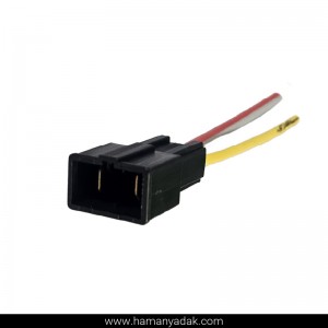 سوکت 2 فیش نری برق اصلی و سوئیچ پراید برند +BBZ